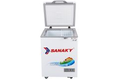 Tủ đông 1 ngăn Sanaky mặt kính cường lực 100 lít VH-1599HYK (kính xám)