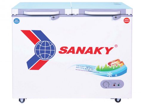 Tủ đông mặt kính cường lực Sanaky VH-2599W2KD