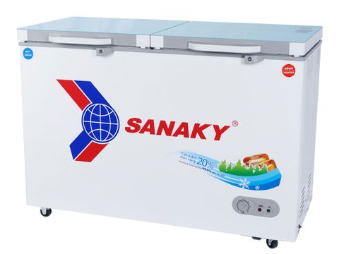 Tủ đông mặt kính cường lực Sanaky VH-3699W2KD