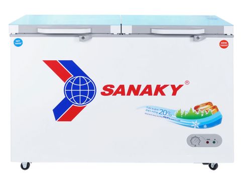 Tủ đông mặt kính cường lực Sanaky VH-3699W2KD