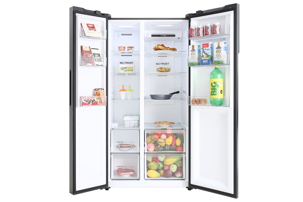 Tủ lạnh Aqua Inverter 541 lít AQR-S541XA BL (2 cánh)
