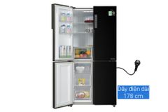 Tủ lạnh Aqua Inverter 456 lít AQR-M525XA FB (4 cánh)