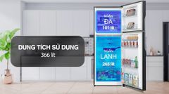 Tủ lạnh Hitachi Inverter 366 lít R-FVX480PGV9 GBK (2 cánh)