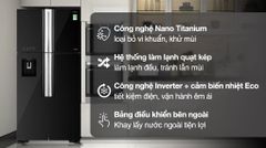 Tủ lạnh Hitachi Inverter 540 lít R-FW690PGV7X GBK (4 cánh)