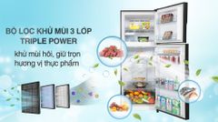 Tủ lạnh Hitachi Inverter 366 lít R-FVX480PGV9 MIR (2 cánh)