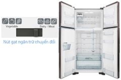 Tủ lạnh Hitachi Inverter 540 lít R-FW690PGV7 GBW (4 cánh)