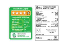 Tủ lạnh LG Inverter 243 lít GV-B242BL (2 cánh)