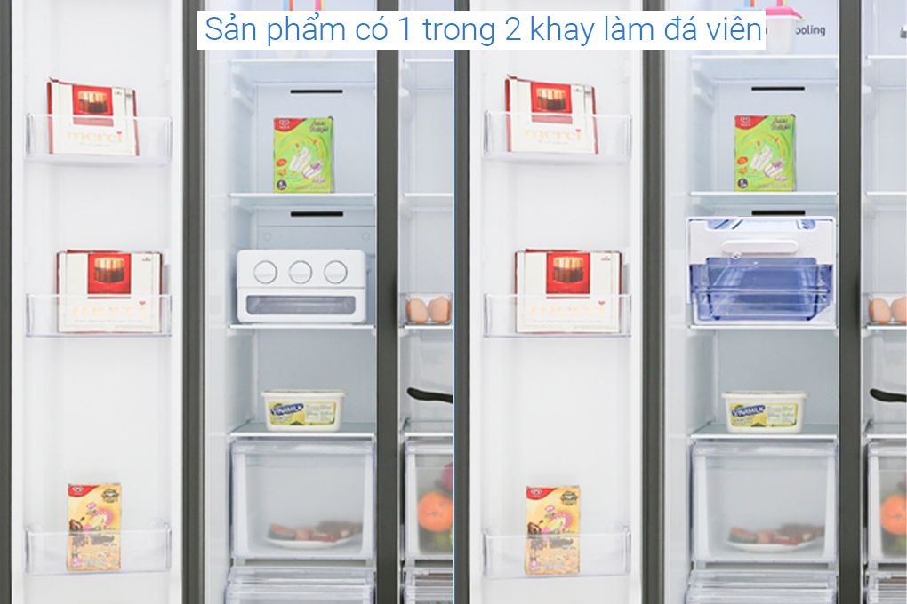 Tủ lạnh Samsung Inverter 655 lít RS62R5001B4/SV (2 cánh)