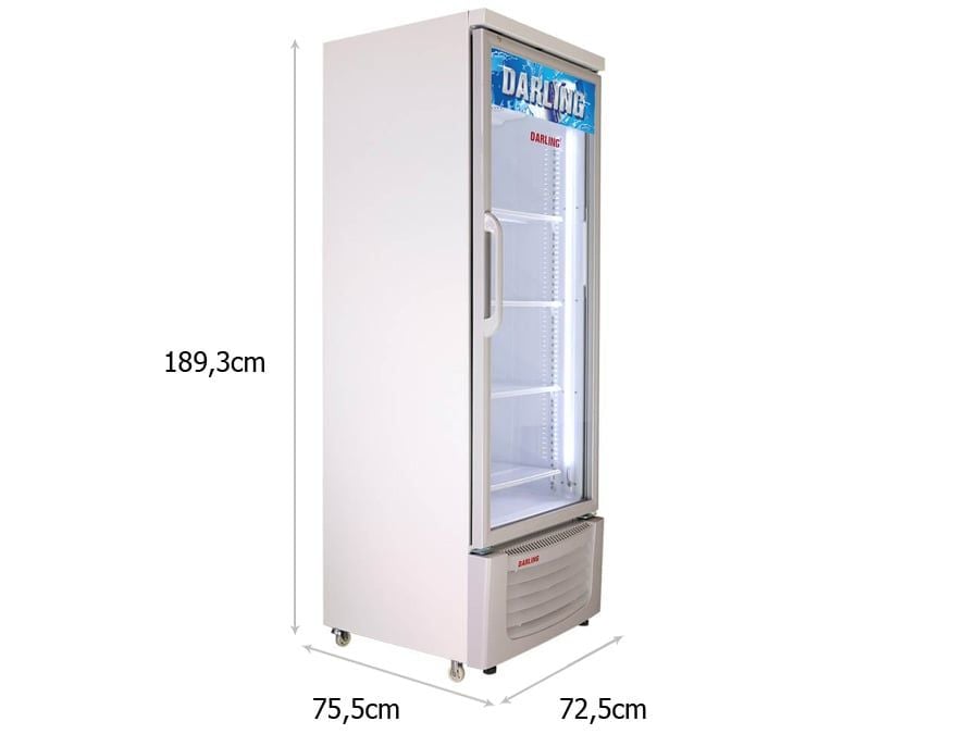 Tủ mát 1 cánh Darling 500 lít DL-5000A2L/DL-5000A2