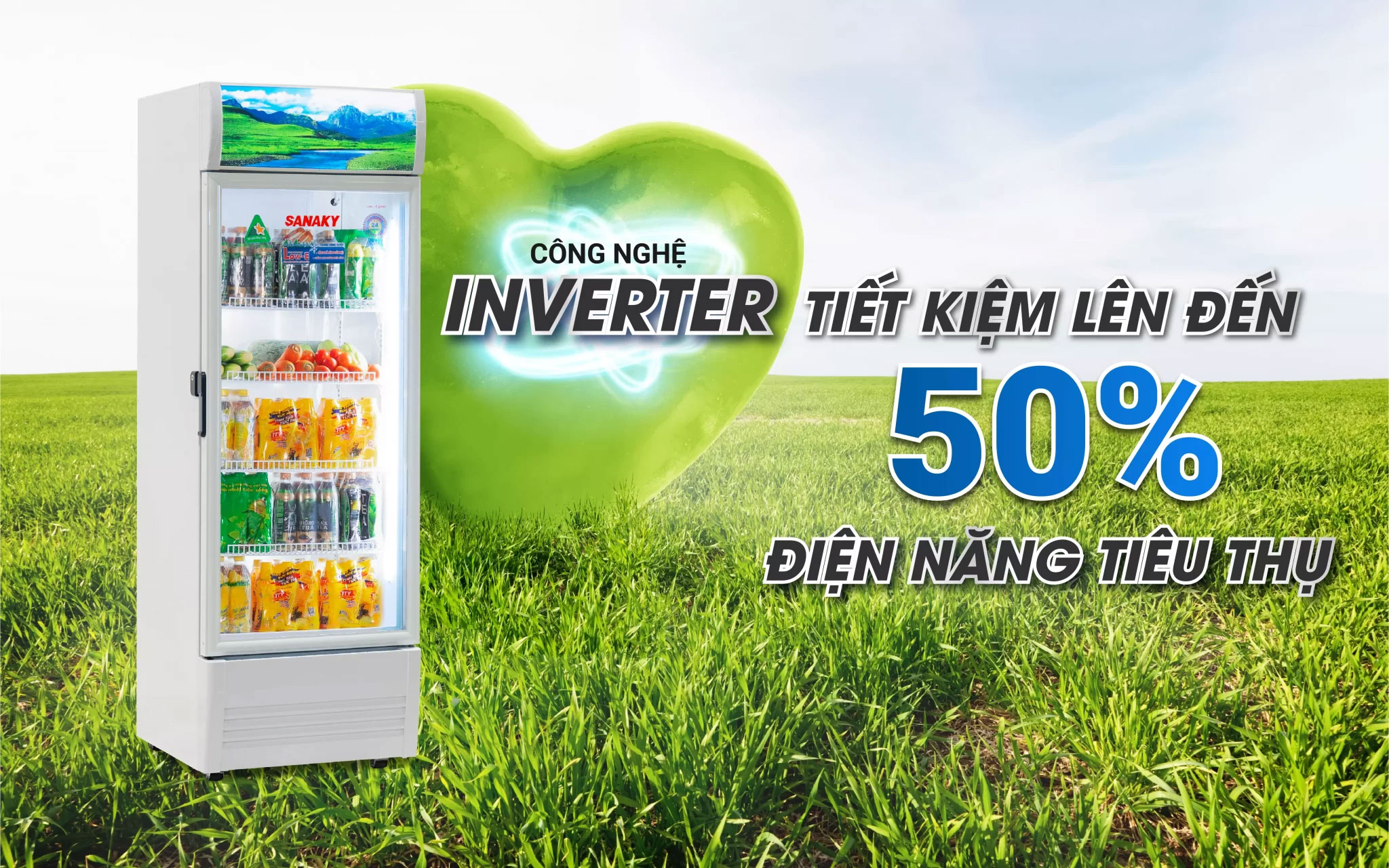 Tủ mát Inverter 