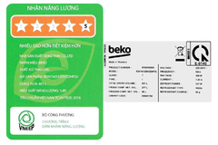 Tủ lạnh Beko Inverter 375 lít RDNT401E50VZDHFSU