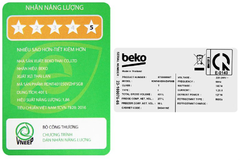 Tủ lạnh Beko Inverter 375 lít RDNT401E50VZHFSGB