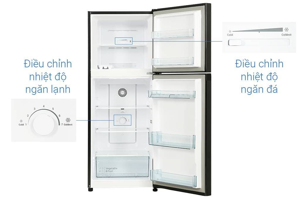 Tủ lạnh Hitachi Inverter 210 lít HRTN5230MUVN