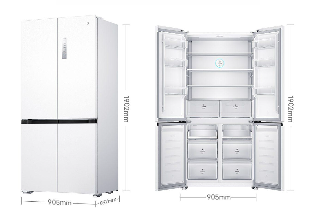 Tủ lạnh Xiaomi Mijia Multi Door 4 cánh 518L BCD-518WMBI