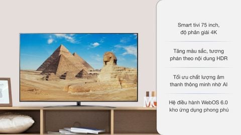 Smart Tivi LG UHD 4K 75 inch 75UP7800PTB [ 75UP7800 ] - Chính Hãng