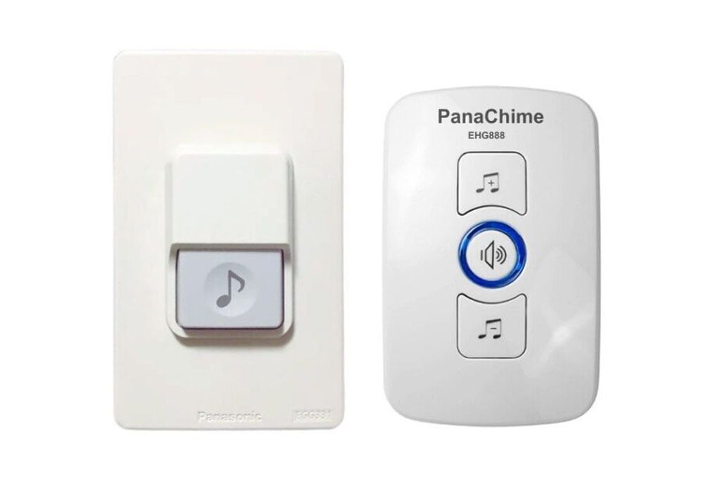 Chuông cửa không dây PanaChime sử dụng nút bấm dùng pin Panasonic EHG888
