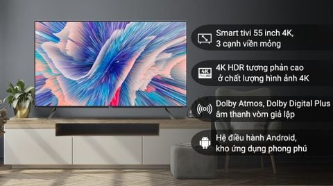 Android Tivi QLED 4K 55 inch Casper 55QG8000