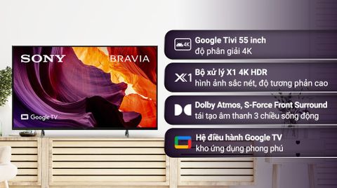 Google Tivi Sony 4K 55 inch KD-55X81DK [ 55X81DK ]