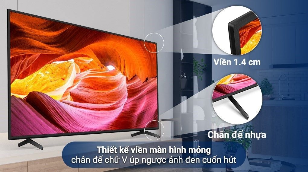 Google Tivi Sony 4K 65 inch KD-65X75K [ 65X75K ] - Chính Hãng