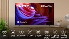 Google Tivi Sony 4K 75 inch KD-75X85K [ 75X85K ] - Chính Hãng