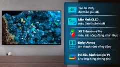 Google Tivi OLED Sony 4K 65 inch XR-65A80L [ 65A80L ]