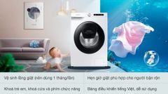 Máy Giặt Samsung Addwash Inverter 8.5 kg WW85T554DAW/SV