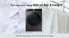 Máy Giặt Sấy Samsung AI Inverter 11 kg WD11T734DBX/SV