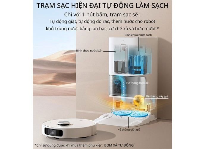 Robot hút bụi lau nhà Xiaomi Dreame L10S Ultra