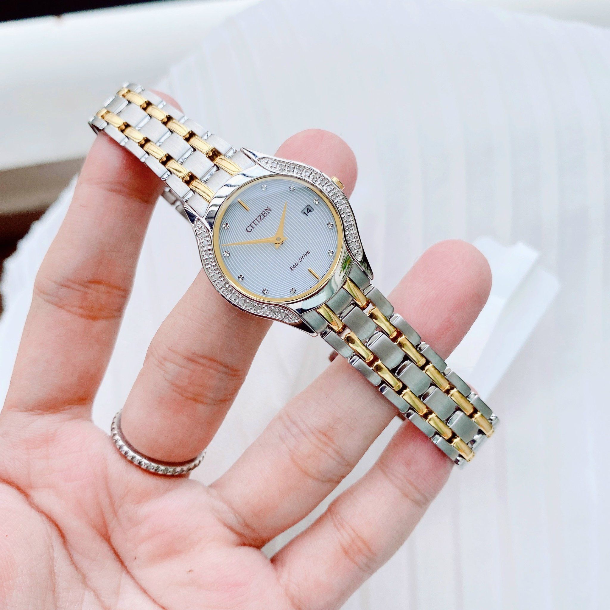  Đồng hồ Nữ CITIZEN  GA1064-56A Size 27mm 