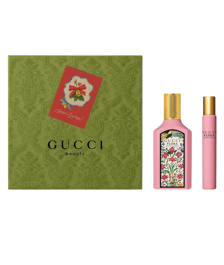 Set Gucci Flora Gorgeous Gardenia EDP 50ml + 7.4ml