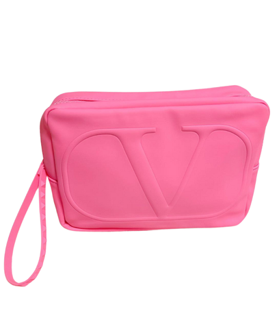 Túi Valentino Grande Trousse Rose Big Pink Pouch