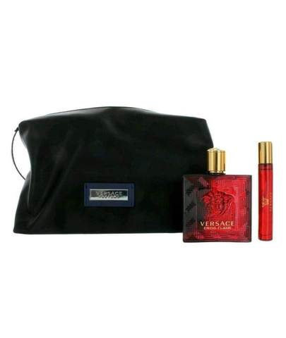 Set Versace Eros Flame EDP + Túi