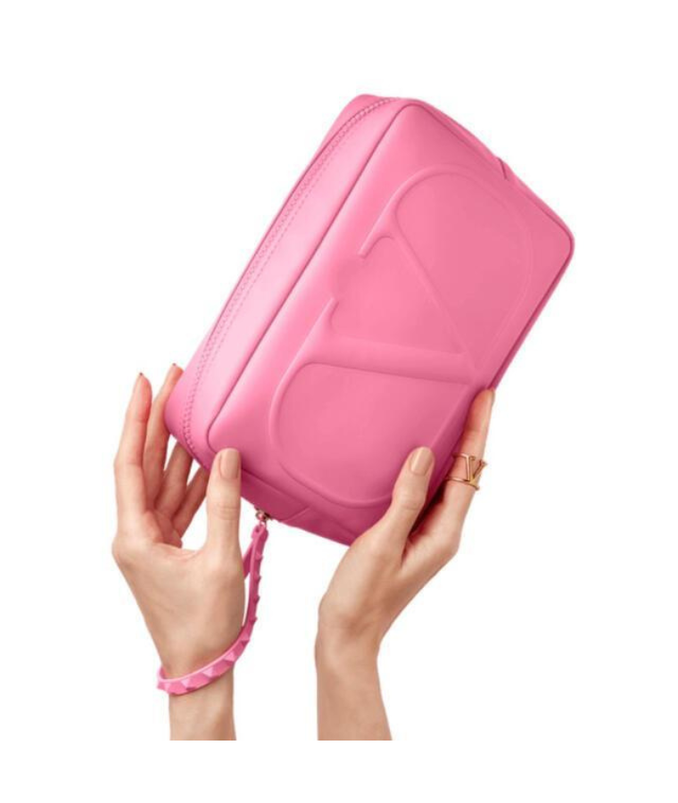 Túi Valentino Grande Trousse Rose Big Pink Pouch