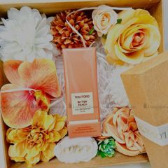 Combo hộp quà và hoa to