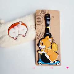 Tag Treo Vali Silicone Luggage Tag Đài Loan
