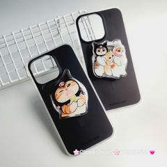 Case Ốp điện thoại iPhone Trong Nhám Magsafe Đen Zoozoo Case iPhone 12/13/14/15/Pro/Promax