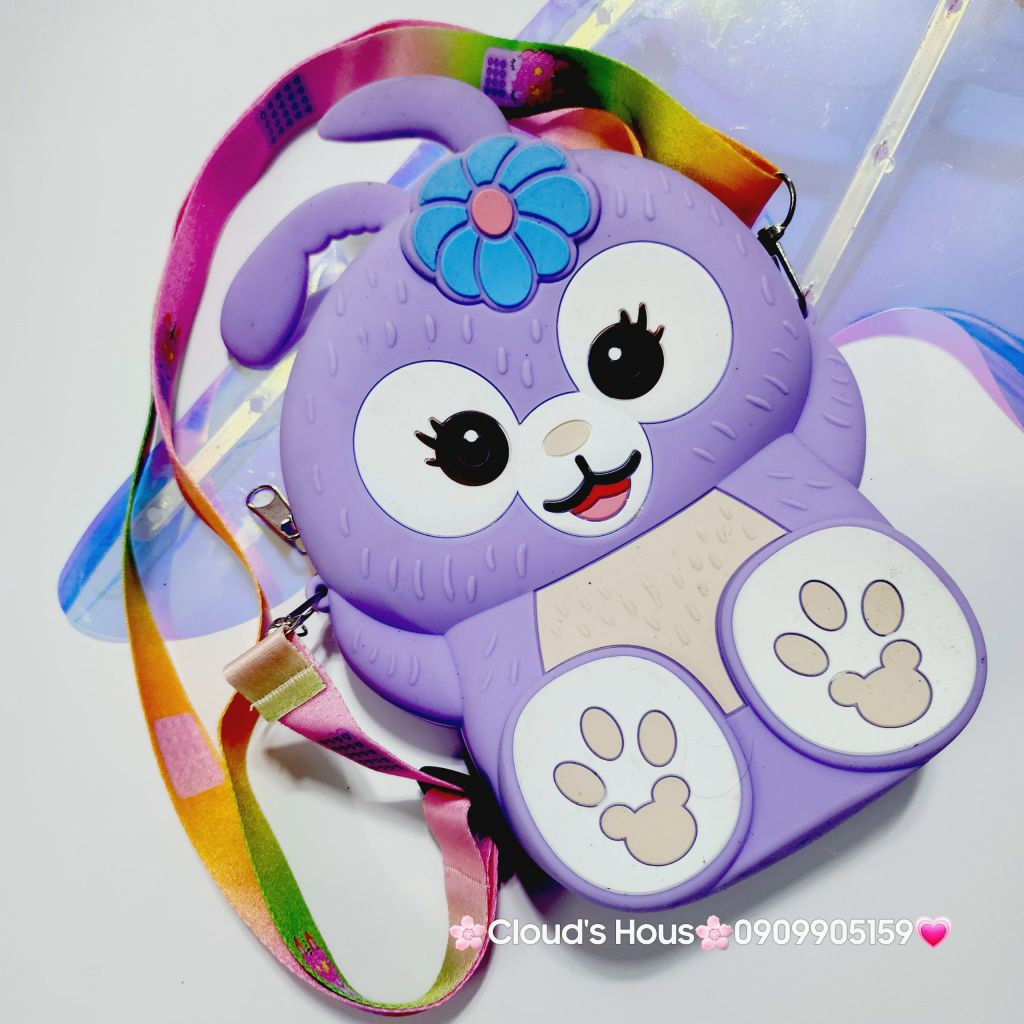 TÚI ĐEO CHÉO SILICONE THỎ STELLA