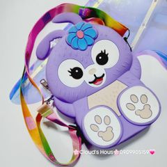 TÚI ĐEO CHÉO SILICONE THỎ STELLA