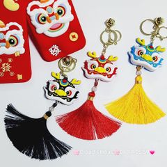 Móc Khóa Lân Rồng TẾT Tua rua