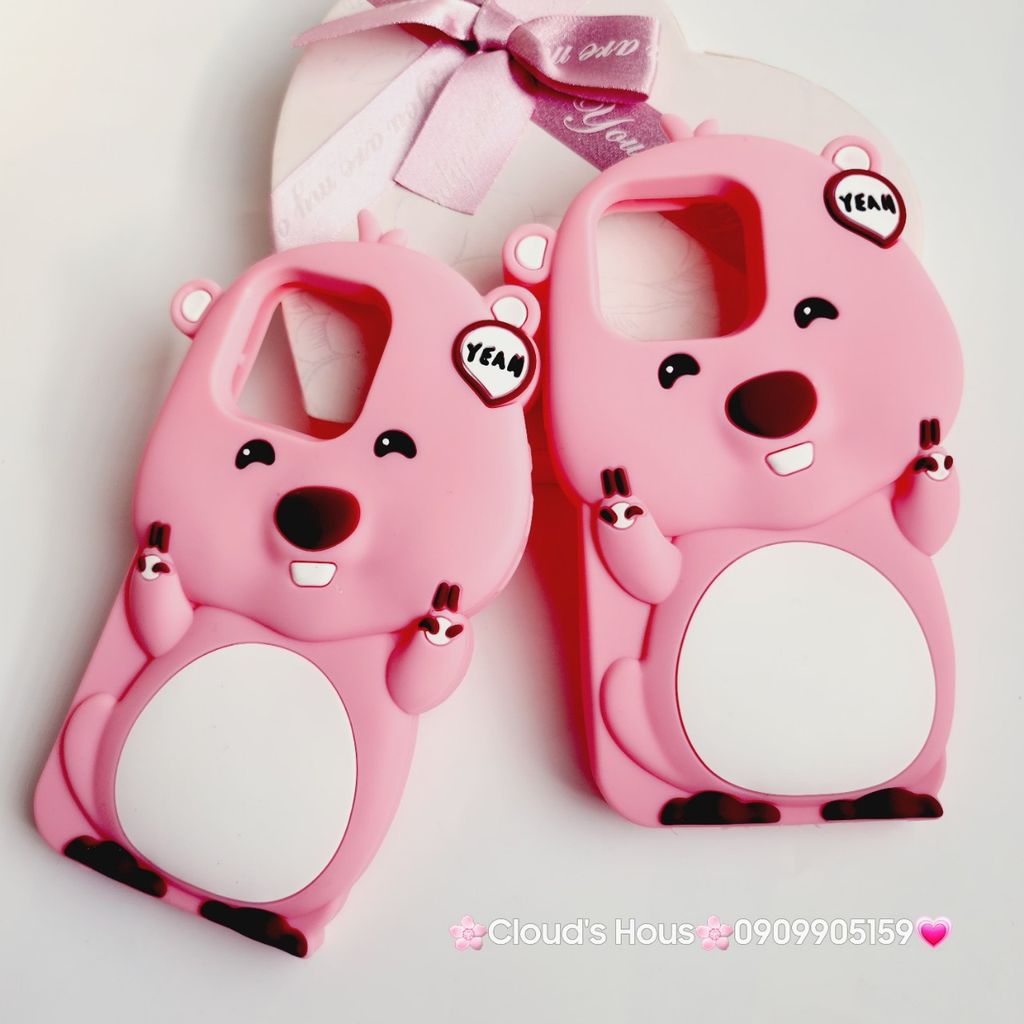 Case Ốp điện thoại iPhone Su dẻo Chuột Loopy Yeah iPhone 6P/7P/8P/X/Xs/XSMax/11/12/13/14/15/Pro/Promax