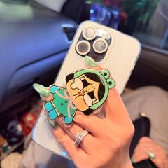 Case Ốp điện thoại iPhone Trong Crytal Magsafe Xanh Mint Pastel Case iPhone 12/13/14/15/16/Pro/Promax