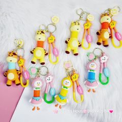 Móc Khóa Động Vật Cổ Dài Hài Hước Nice