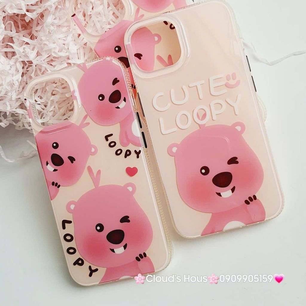 Case Ốp điện thoại iPhone Chuột Cute Loopy iPhone 13/14/15/Pro/Promax