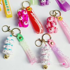 Móc Khóa Lotso & hoạt hình Chùm Mini Adorable