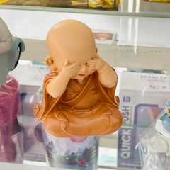 Bộ Tượng Tứ Không - 4 Vị Hòa Thượng Tứ Không Phong Thủy Dễ Thương