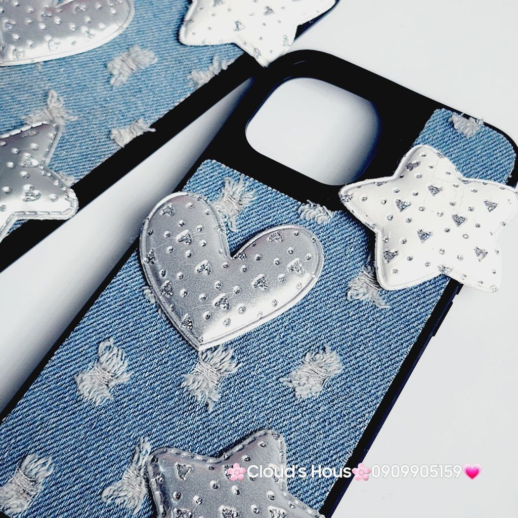 Case Ốp điện thoại iPhone Jeans Ngôi Sao Nổi Cá Tính cá tính iPhone 7+/8+/X/Xs/XSMax/11/12/13/14/15/Pro/Promax