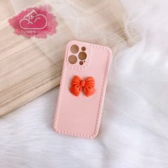 CASE IPHONE ICON NỔI Bóng Nơ Xinh Xắn