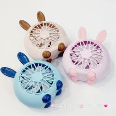 Mini Fan - Quạt Tai Thỏ và Gấu để bàn siêu mini