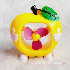 Mini Fan - Quạt hình Táo để (3 màu) Sz Lớn