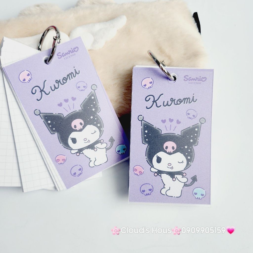 SỔ NOTE Có Bìa Cứng Hangyodon & Kuromi